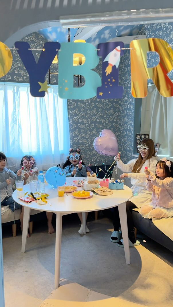子連れ誕生日パーティー